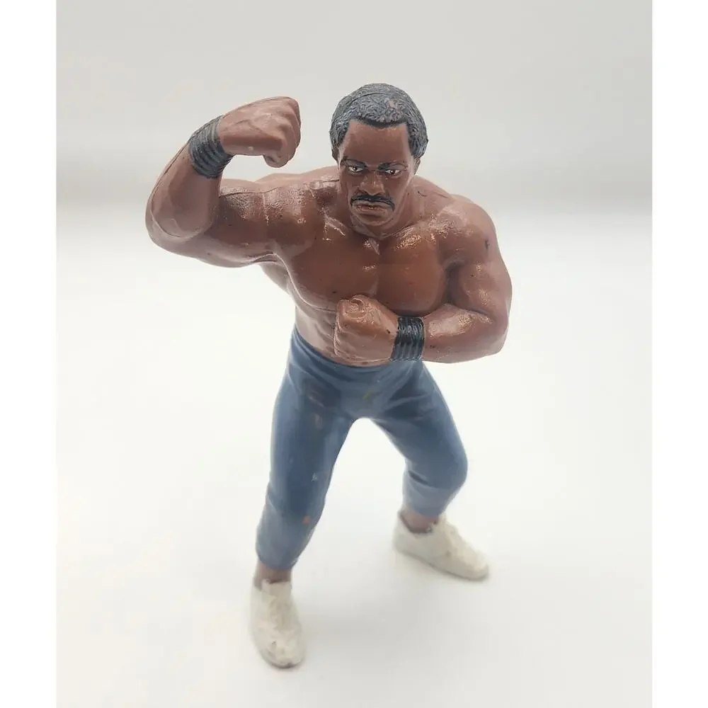 Vintage 1990 Galoob WWF WCW Ron Simmons Action Figure 4.5